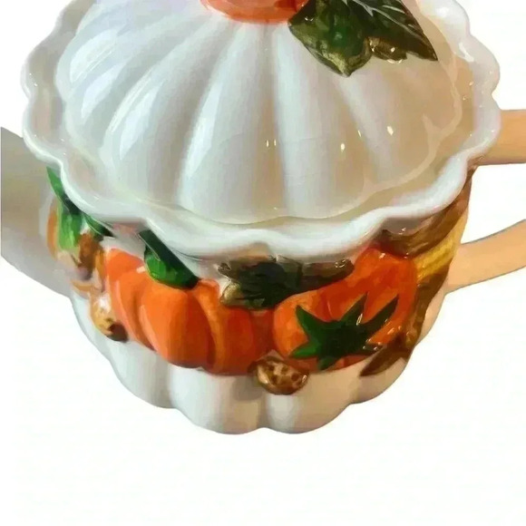 Asia Master Group Fall Tea Pot With Vegetables Pumpkins - Picture 5 of 5